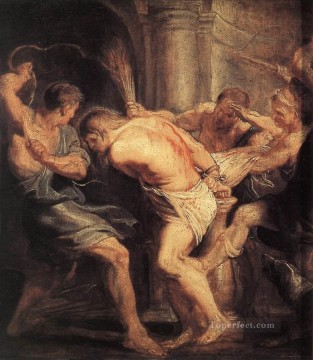 verspottung christi Ölbilder verkaufen - die Geißelung Christi Peter Paul Rubens
